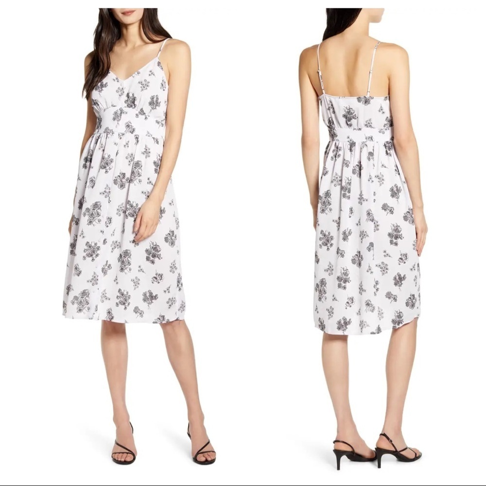 Chelsea28 Empire Waist Button Front Sundress